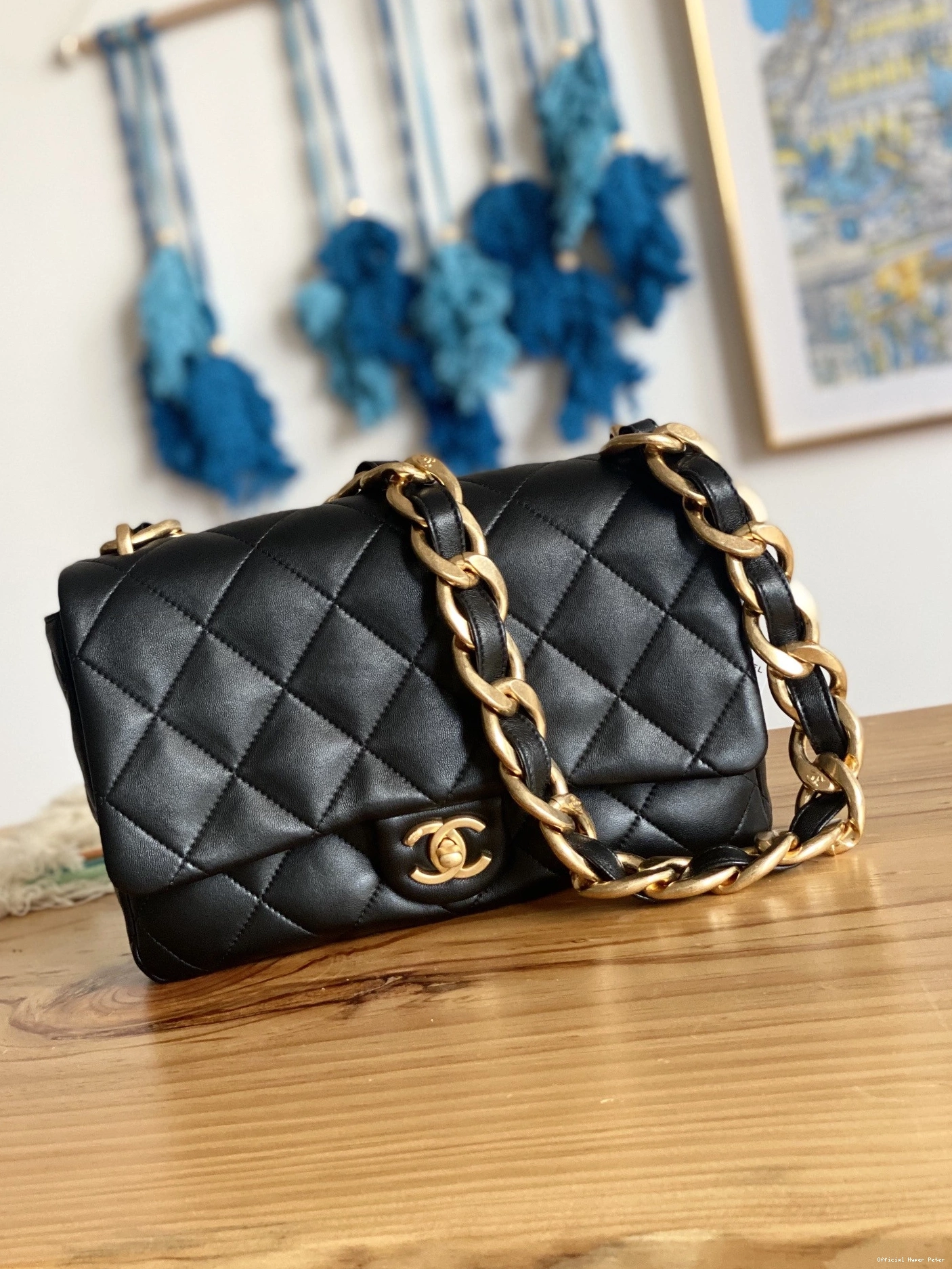 Hyper Peter FLAP CHANEL BAG LARGE 0805